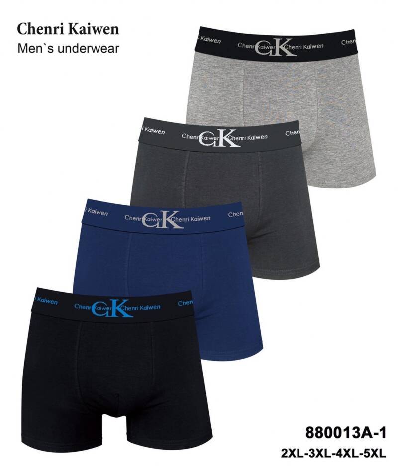 Bokserki męskie Roz 2XL-5XL, Mix kolor Paczka 24 szt